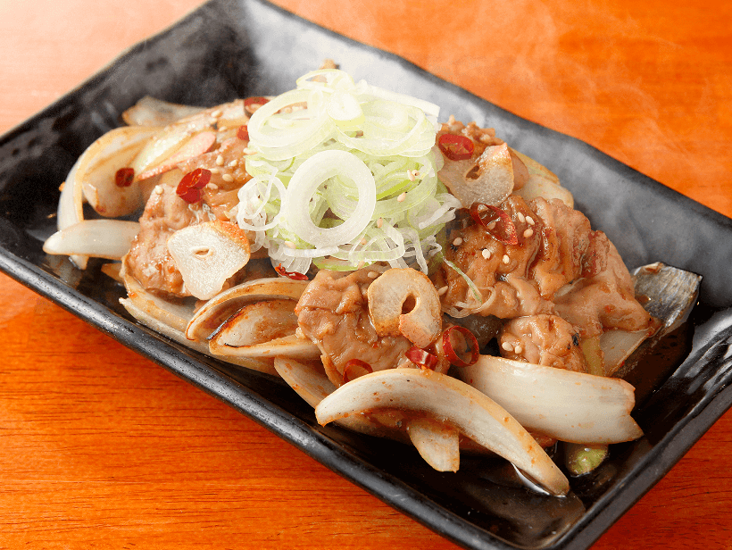 やわらかホルモン炒め