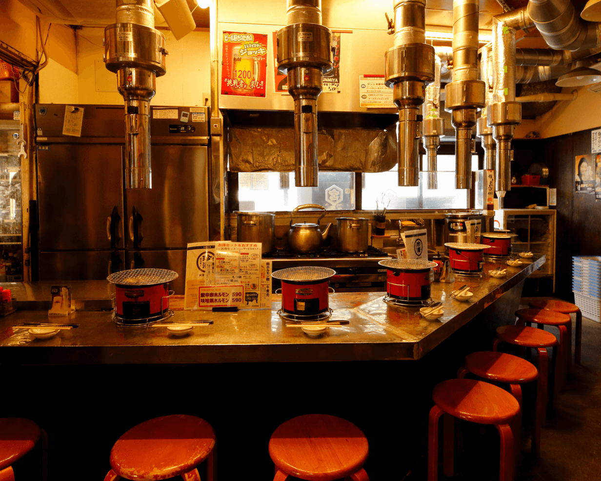 カウンター席（お一人様・お二人様で）